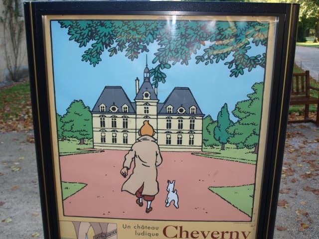 Cheverny Tintin
